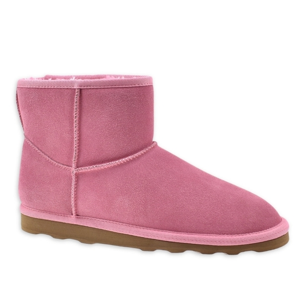 Women's Suede Winter Boots - Picture 3 of 17